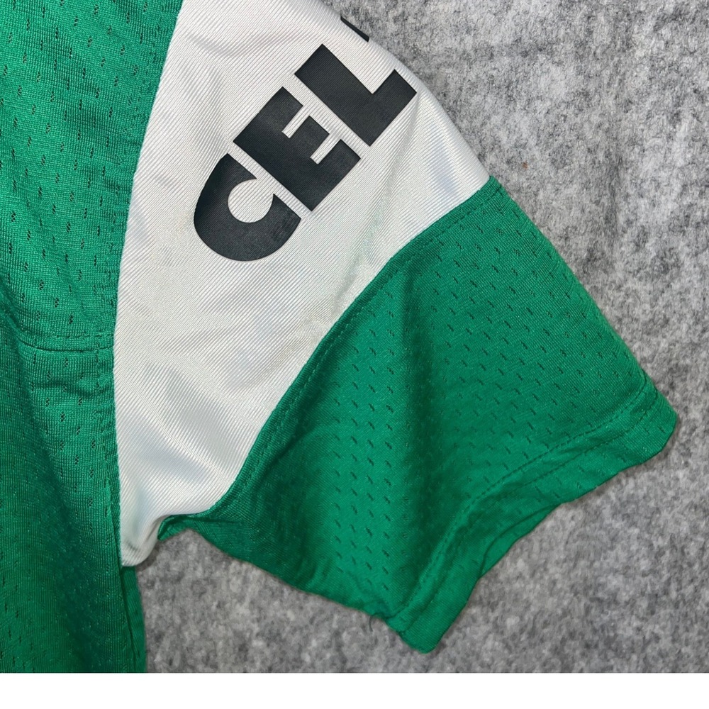 Boston Celtics Ultra Game NBA Mesh Jersey Shirt Green XS Lucky Leprechaun Logo - Picture 9 of 12